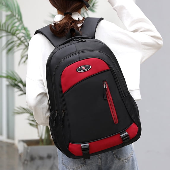 Middle School Student Schoolbag Casual Travel Business Backpack,Gray