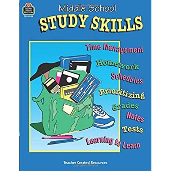 Pre-Owned Middle School Study Skills (Paperback) 155734194X 9781557341945