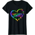 thumbnail image 1 of Middle School Teacher Funny Cute 100 Heart Valentines Days T-Shirt, 1 of 3