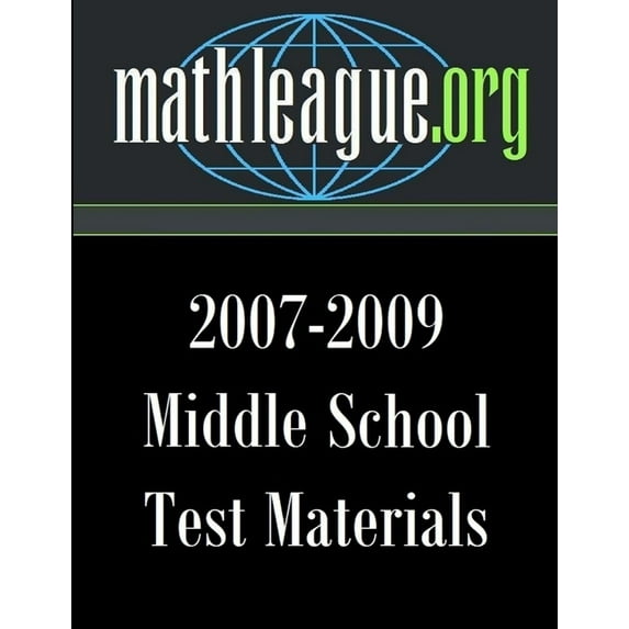 Middle School Test Materials 2007-2009, (Paperback)