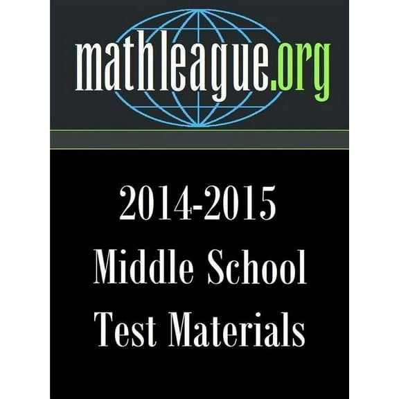 Middle School Test Materials 2014-2015 (Paperback)
