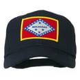 thumbnail image 1 of Middle State Arkansas Embroidered Patch Cap - Navy OSFM, 1 of 5