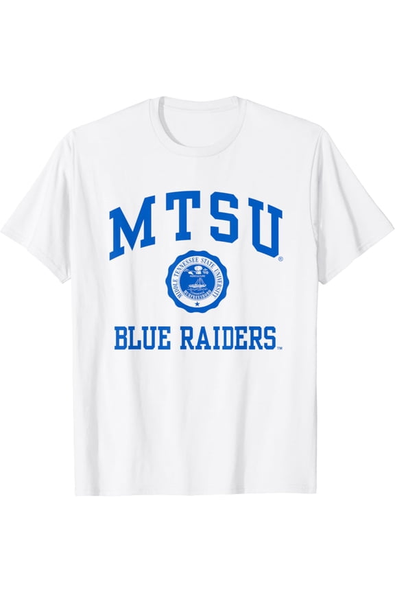 Middle Tennessee State Blue Raiders Seal Logo T-Shirt