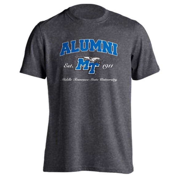 Middle Tennessee State University Blue Raiders Alumni Proud Graduate Short Sleeve T-Shirt