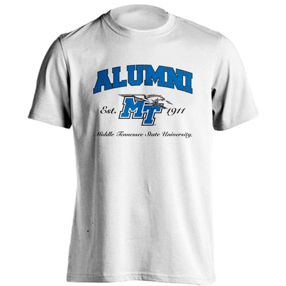 Middle Tennessee State University Blue Raiders Alumni Proud Graduate Short Sleeve T-Shirt