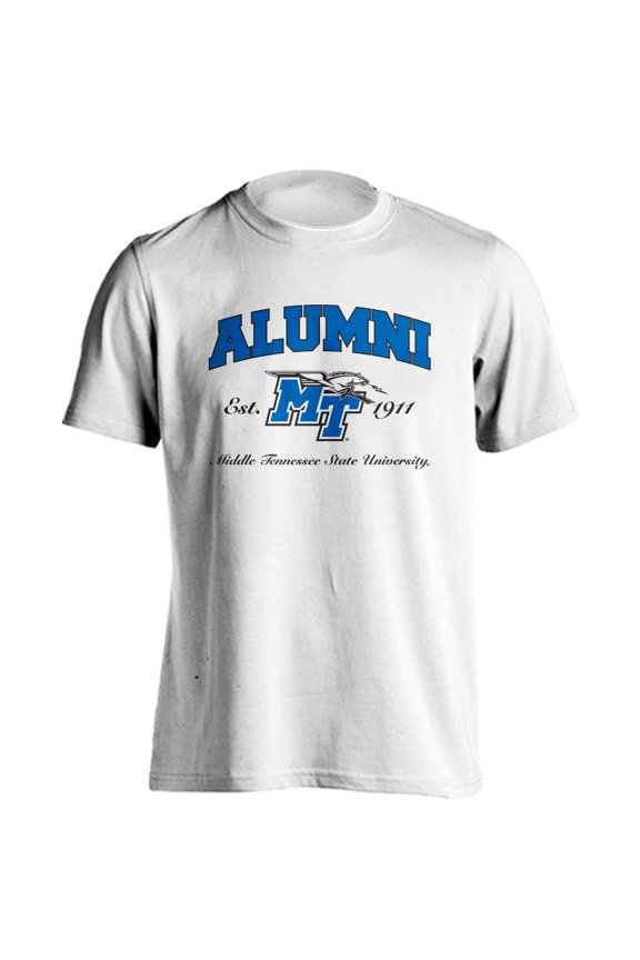 Middle Tennessee State University Blue Raiders Alumni Proud Graduate Short Sleeve T-Shirt