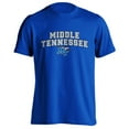 thumbnail image 1 of Middle Tennessee State University Blue Raiders Classic Arch with Mascot Short Sleeve T-Shirt, 1 of 4