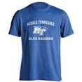 thumbnail image 1 of Middle Tennessee State University Blue Raiders MTSU Distressed Retro Short Sleeve T-Shirt, 1 of 4