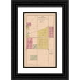 thumbnail image 1 of Middle - West Publishing Co. 20x32 Black Ornate Wood Framed with Double Matting Museum Art Print Titled - Eastern Downers Grove  Illinois - 1904, 1 of 4