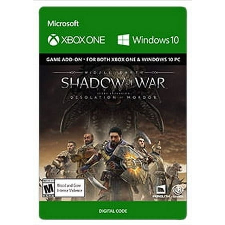 Middle-earth: Shadow of War - Desolation of Mordor, Warner Bros., Xbox One, [Digital Download]