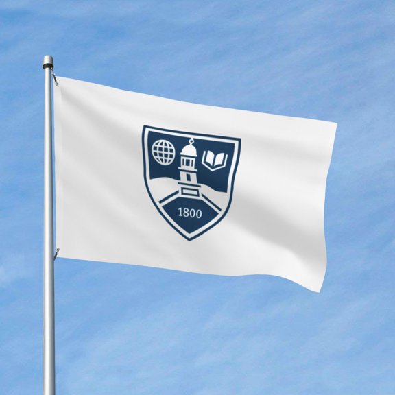 Middlebury College Logo 3x5 Ft Flag Double Sided Indoor Outdoor Double Stitched Polyester Flag With 2 Grommets-Both Side Can Be Read