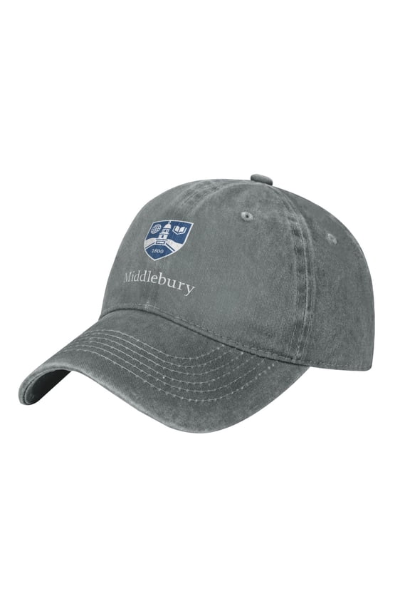 Middlebury College Logo Hat Adjustable Baseball Cap Cotton Cowboy Hat, Fashionable For Man Woman