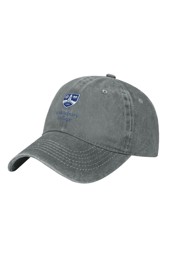 Middlebury College Logo Hat Adjustable Baseball Cap Cotton Cowboy Hat, Fashionable For Man Woman