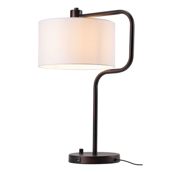 Middlemist Table Lamp White Table Lamp, Modern Style, Dimmable, Steel, Lighting Table Lamps