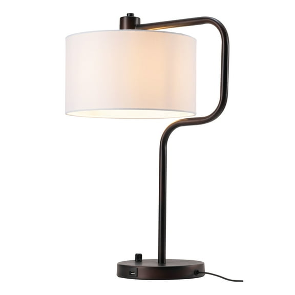 Middlemist Table Lamp White Table Lamp, Modern Style, Dimmable, Steel, Lighting Table Lamps