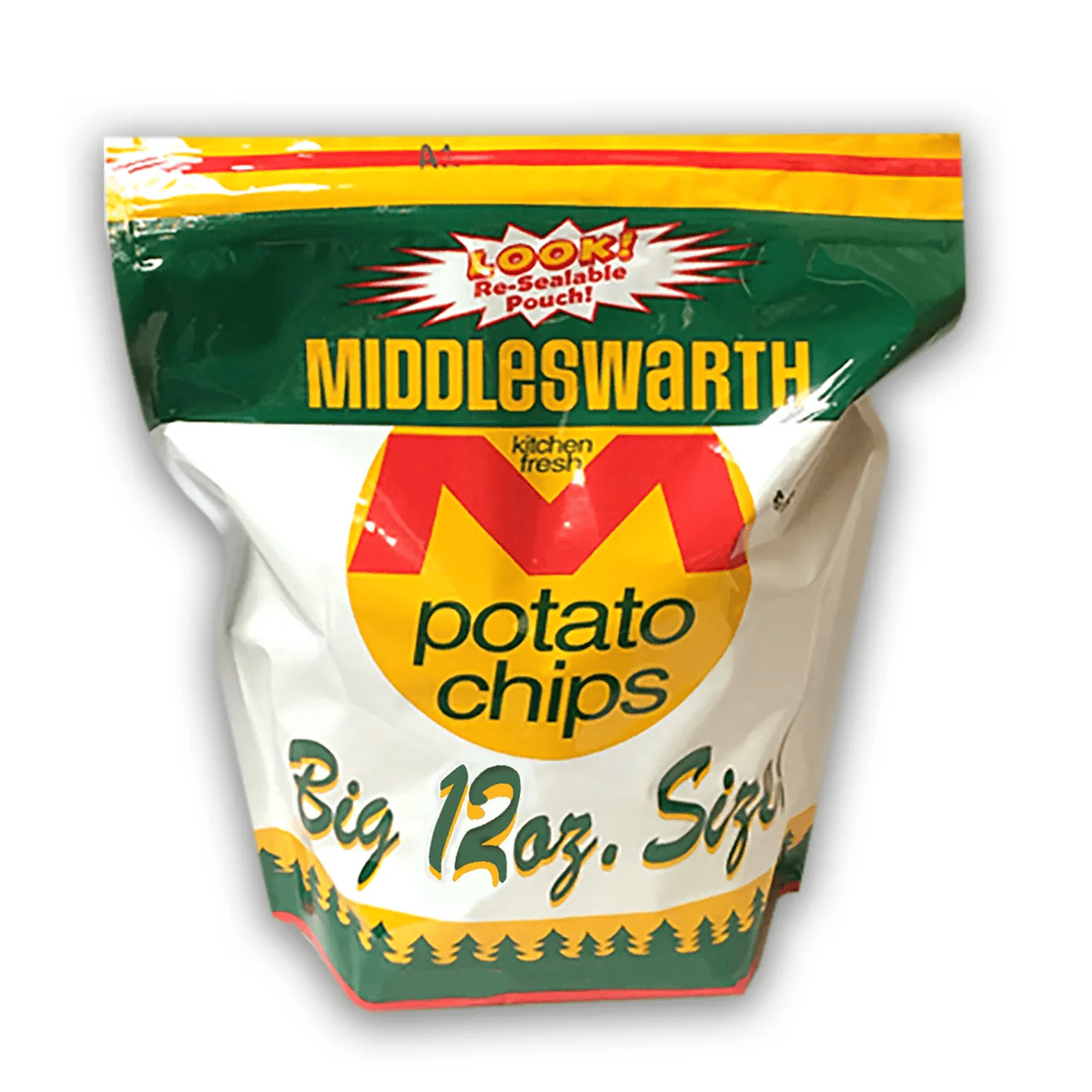 Middleswarth Kitchen Fresh Potato Chips Big Bag 12 oz. (4 Bags