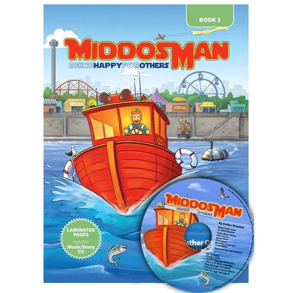 Middos Man - Volume 3 Being Happy for Others - [Book & Read-Along CD]