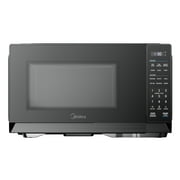 Midea Countertop Microwave Oven, 0.9 Cu Ft, 900 Watts, 11 Power Levels, Compact, Black