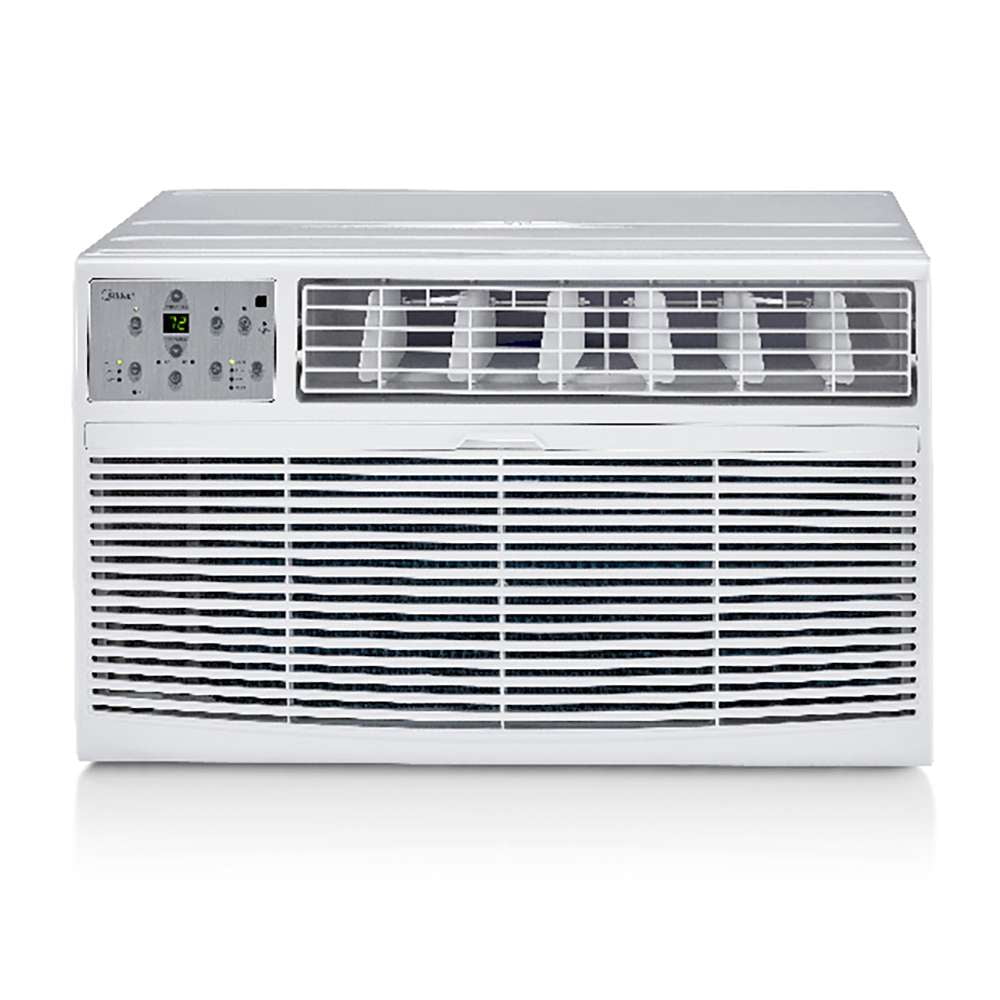 Midea 10,000 BTU 230V In-Wall, Through The Wall Air Conditioner with Remote Control, MAT10R2ZWT, White