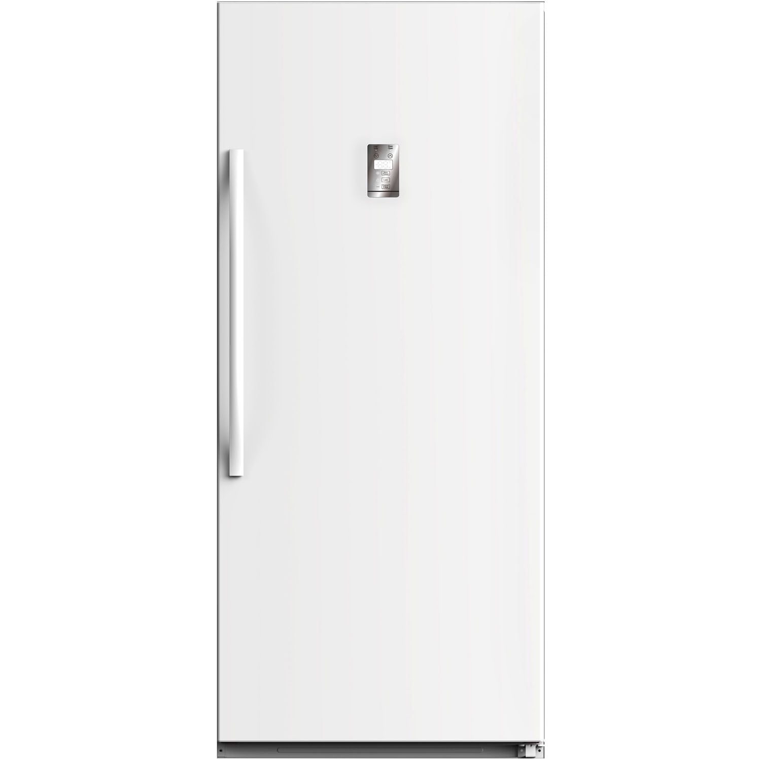 7 cu. ft. Convertible Upright Freezer/Refrigerator in Stainless Steel Look