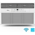 thumbnail image 1 of Midea 14,500 BTU 115V Smart Window Air Conditioner with Remote, up to 700 Sq. ft., MAW15S1WWT, New, 1 of 18