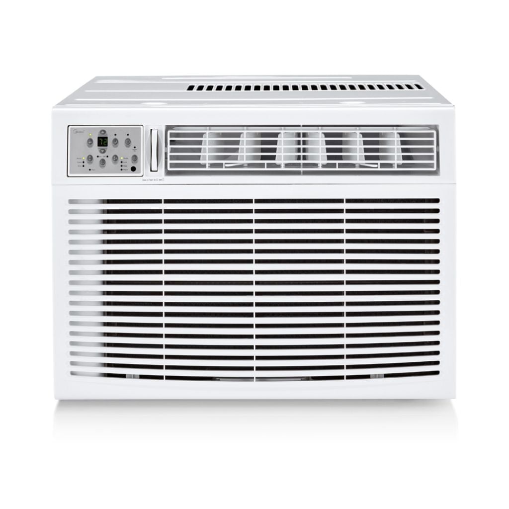 Midea 15,000 BTU Window Air Conditioner, Cool Only, 115V, Remote Control, 4-Way Air Direction