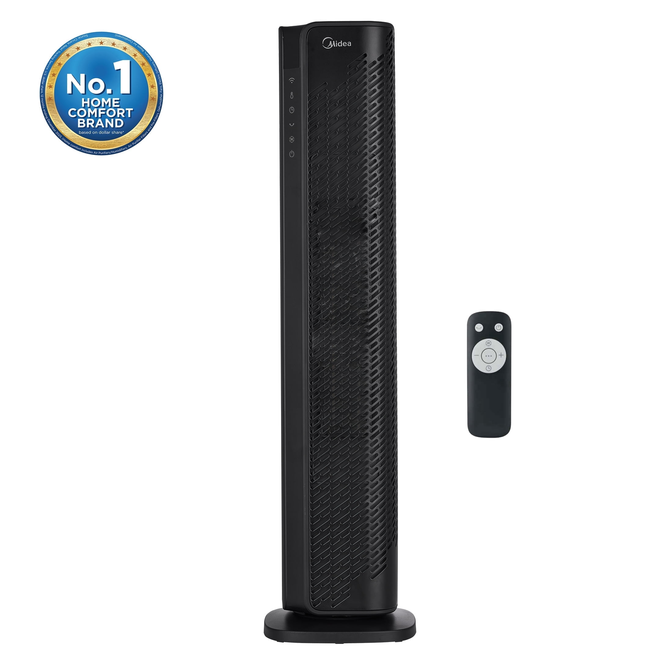 Midea 1500W 30" Smart Tower Space Heater with Wi-Fi App and Voice Remote Control