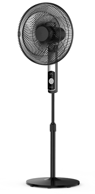 Midea 16 inch DC Pedestal Fan With Remote Control and Silent Care