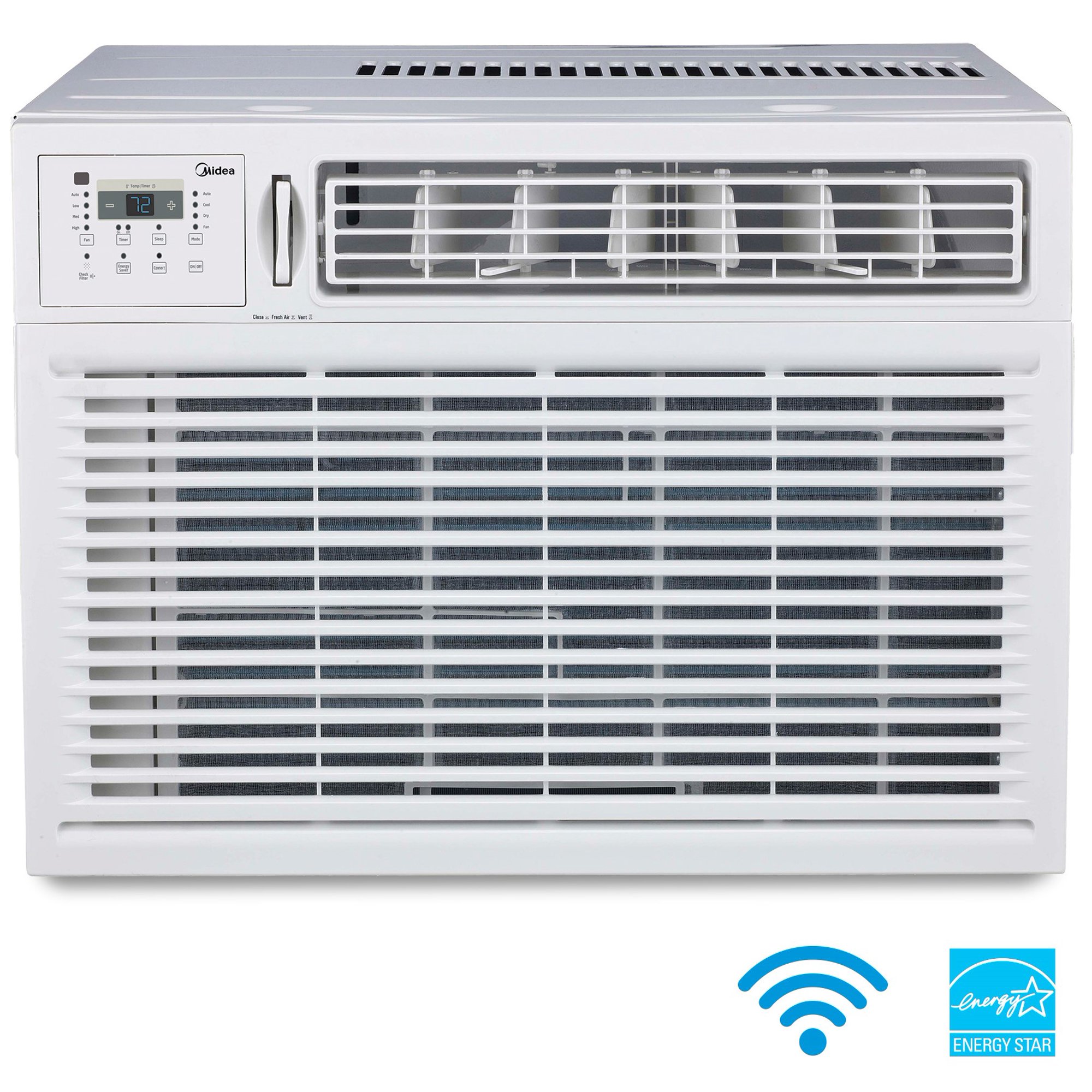 Midea 18,000 BTU 230V Smart Window Air Conditioner with Comfort Sense  Remote, White, MAW18S2WWT - Walmart.com