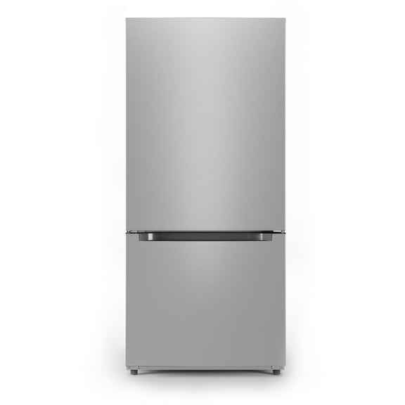 Midea 18.7-Cu. Ft. Bottom Mount Refrigerator, Stainless Steel,  MRB19B7AST