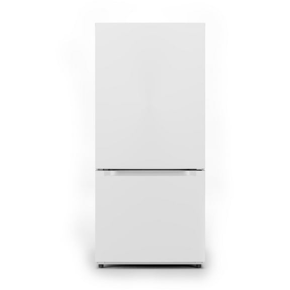 Midea 18.7-Cu. Ft. Bottom Mount Refrigerator, White, MRB19B7AWW