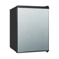 thumbnail image 1 of Midea 2.4 Cu Ft Compact Refrigerator WHS-87LSS1, Stainless Steel, 1 of 2