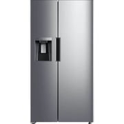 Midea 26.3 Cu. Ft. Smart Side-by-Side Refrigerator, Stainless Steel