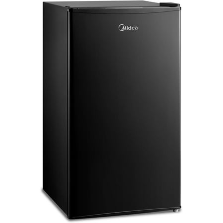 Midea 3.3 Cu. ft. Compact Mini Refrigerator for Dorm, Black, New