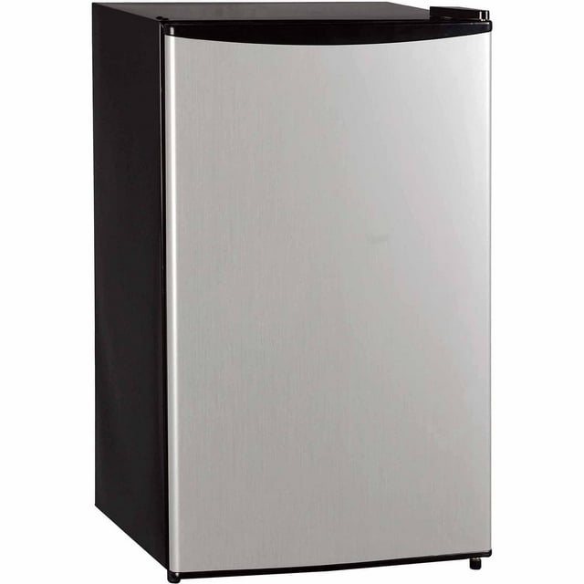 Midea 3.3 Cu Ft Compact Refrigerator WHS-121LSS1, Stainless Steel
