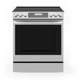 thumbnail image 1 of Midea 30-In Slide-In Electric Range with Wi-Fi Connectivity and Fan Convection, Stainless Steel,  MES30S2AST, 1 of 12