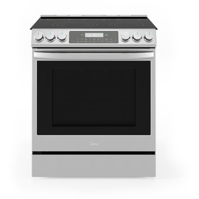Midea 30In Kitchen SlideIn Electric Range with WiFi, Fan Convection