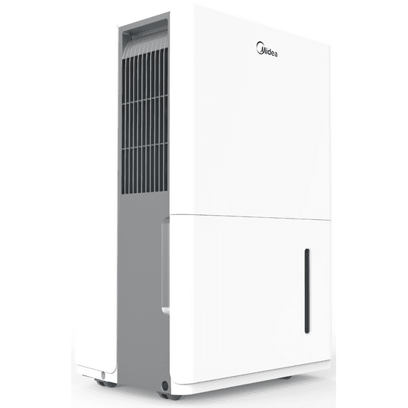 Midea 35-Pint Smart Dehumidifier for Very Damp Rooms, Energy Star, up to 3,000 sq. ft. coverage area, White, MAD35S1WWT