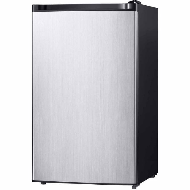 Midea 4.4 Cu Ft Compact Refrigerator REF 160 R44 SS, Stainless