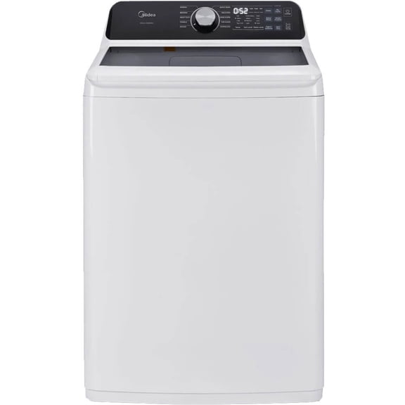 Midea MLTW44A4BWW 4.4 Cu. Ft. White Top Load Smart Washer
