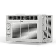 Midea 5,000 BTU Mechanical Window Air Conditioner, Covers up to 150 Sq ft, Easy Installation, MAW05M1WWT, White, New