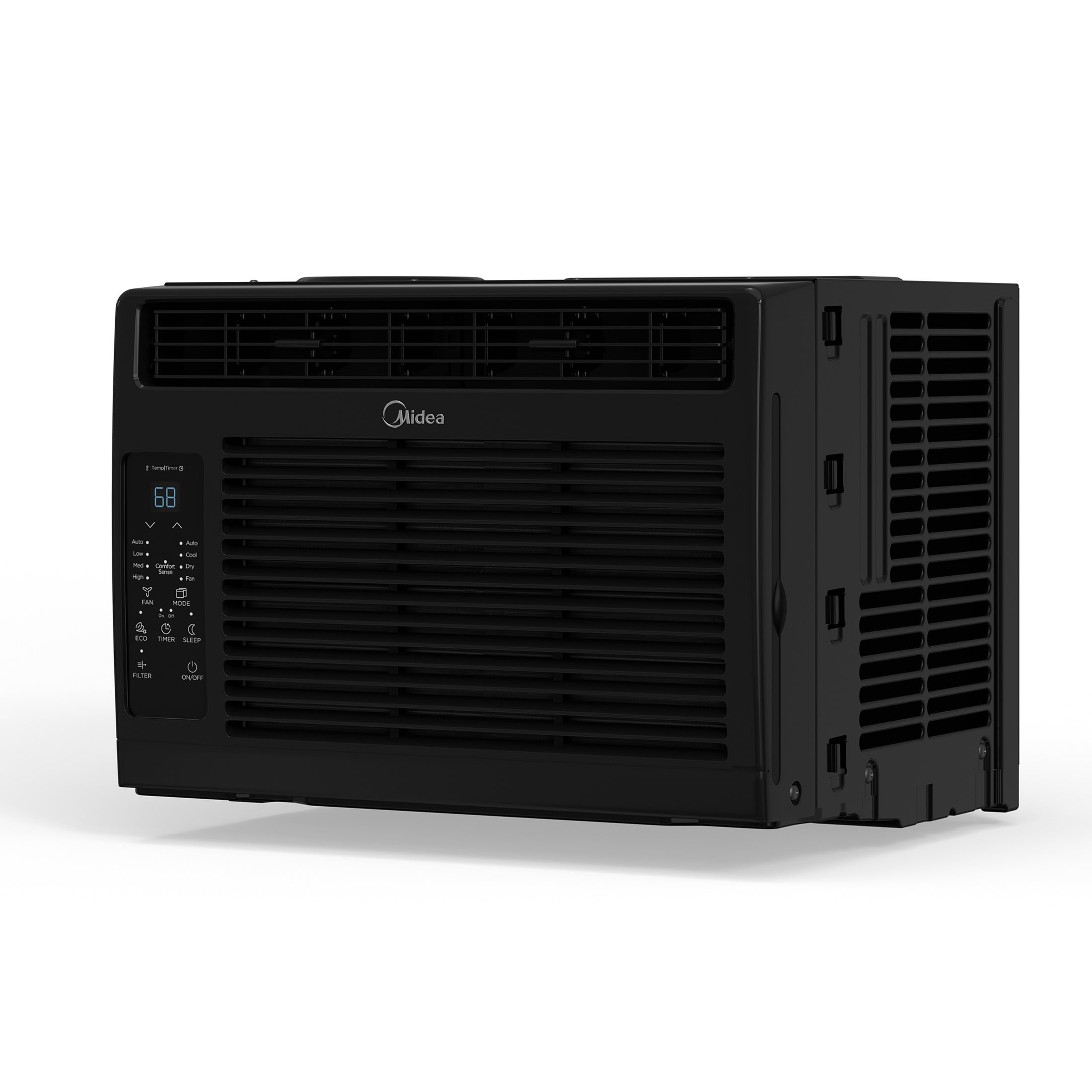 Midea 5,000 BTU 150 Sq ft Window Air Conditioner with Remote, Black, MAW05R1WBL-T, New