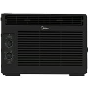 Midea 5,000 BTU 150 sq. ft. Mechanical Window Air Conditioner, Black, MAW05M1WBL, New