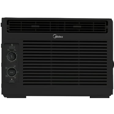 Midea 5,000 BTU 150 sq. ft. Mechanical Window Air Conditioner, Black, MAW05M1WBL, New