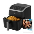 thumbnail image 1 of Midea 5.5 Qt Air fryer with Heat Express Technology, 9-in-1 Programs, MAD50109APK, New, 1 of 11