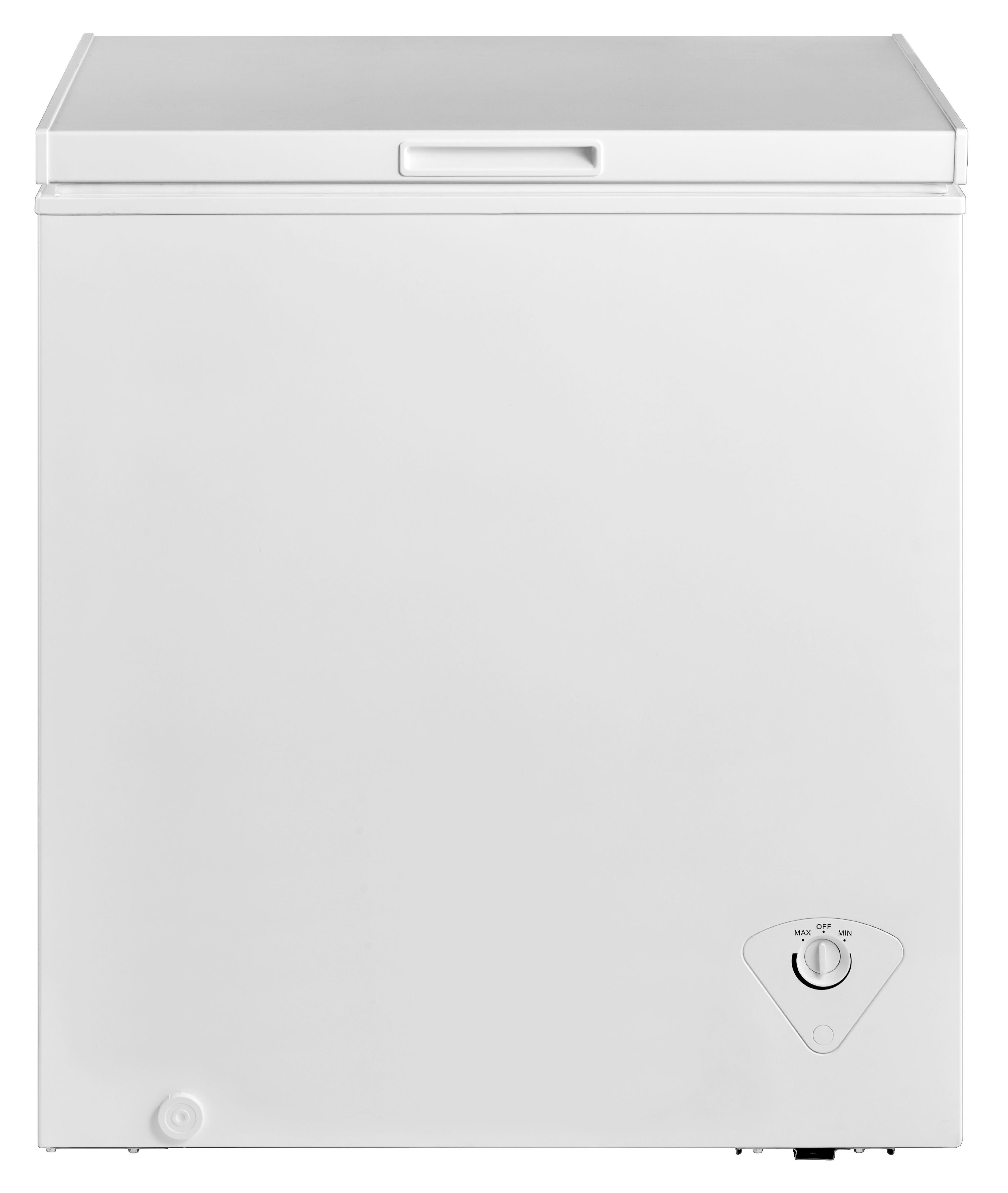 Midea 5 cu ft Chest Freezer, White