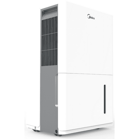 Midea 50 pt Dehumidifier in White - Built-in Pump