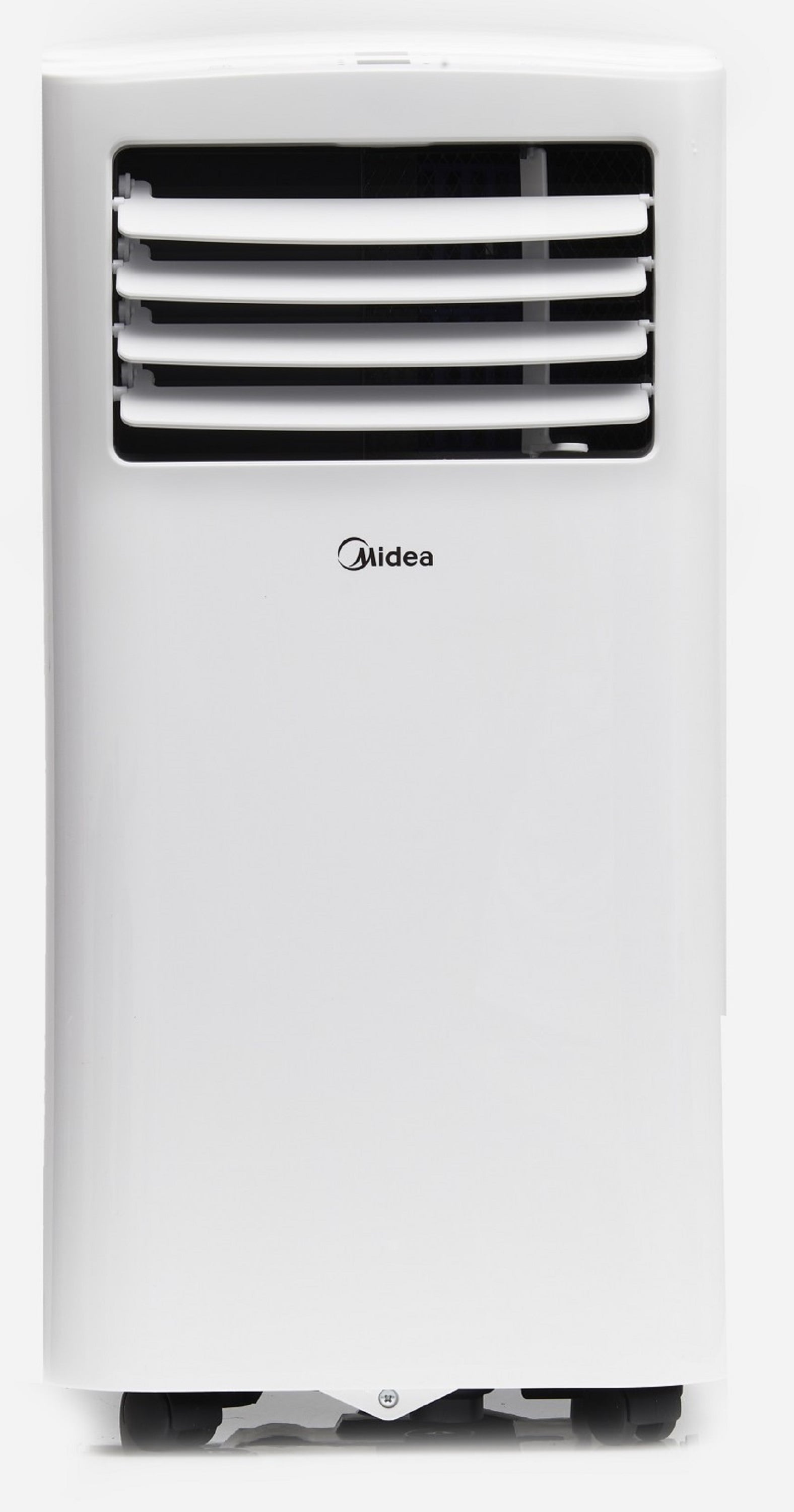 Midea 7,000 BTU (10,000 BTU ASHRAE) 115V Portable Air Conditioner with Comfort Sense Remote, up to 250 sq ft Coverage Area, White, MAP07R1WWT, New