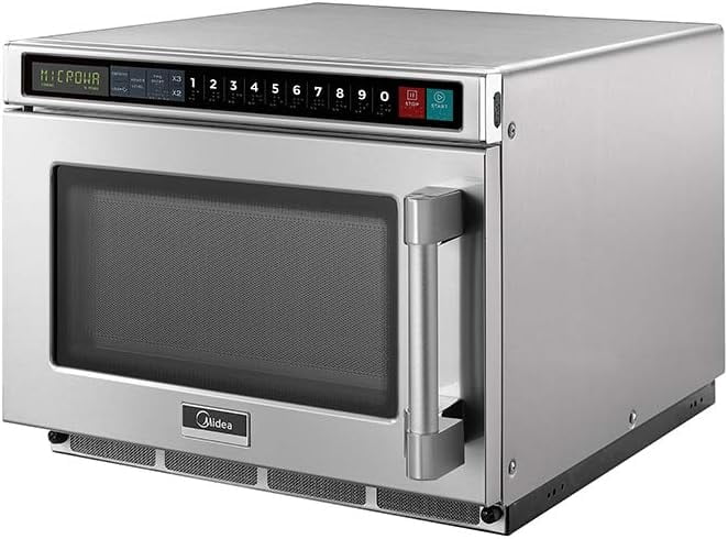 Midea Equipment 2134G1A Commercial Microwave, 2100 Watts, Stainless Steel