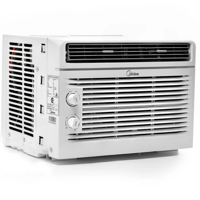 Midea MAW05M1YWTE 5,000 BTU Room Window Air Conditioner, Mechanical